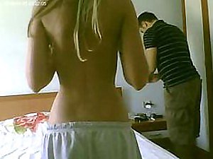 Perfekt Türkisch Blondine wird nearby einem Wild-Amateur Porno Video gefickt