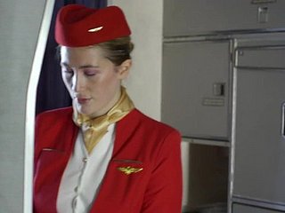 Passenger fuck the stewardess