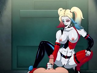 Arkham ASSylum all round Harley Quinn