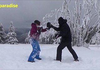 Mixed fisticuffs added to mixed wrestling in the Pilat massif