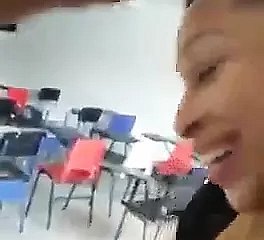 Instructor blows student on tap classrooma