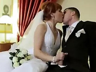 Redhead Bride Gets DP'd on Will not hear of Wedding Day
