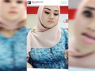 Hot Malaysian Hijab - Bigo Stand firm by #37