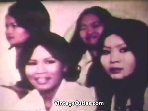 Enorme cazzo cazzo figa asiatica in Bangkok (1960 vintage)