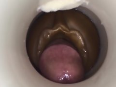 a quicky off out of one's mind cum cam man